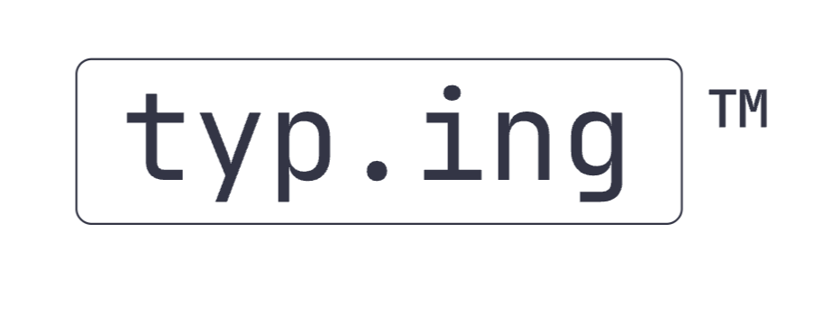 typ.ing logo